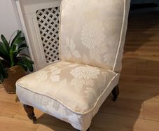 antique nursing chair