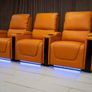 3 Seater Sienna Electric Leather Recliner Sofa Image 3