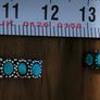 Silver  set with turquoise, Hallmarked Image 6