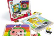 X 3D Wooden Puzzles - Early Development &amp; Activity Toys - CoComelon Toys - CoComelon Puzzle - Wooden Puzzles - Baby Toys - Jigsaws For Children age 2