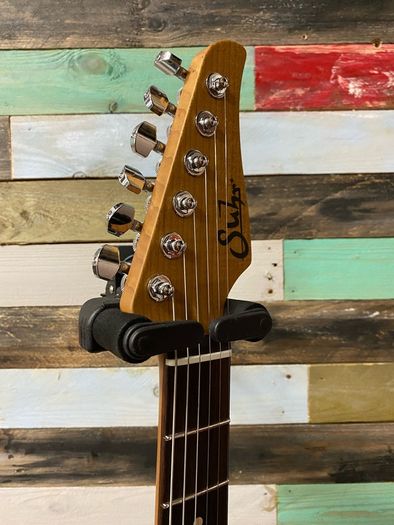 Suhr Alt T Limited Edition Flamed Denim Blue