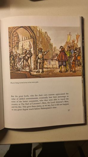 Shakespear's Theatre By C Walter HODGES.VINTAGE FIRST EDITION. Large Volume Book With Dustjacket In Very Good Condition.