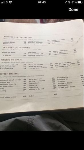 1970 AA Book of The Car