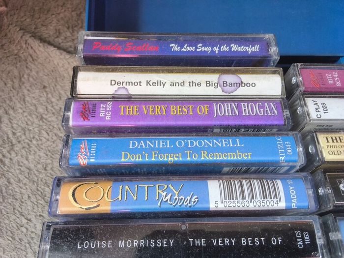 selection of four track tapes
