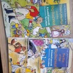 Liam Farrells Three Little Pigs and The Trial of the big bad  Wolf
