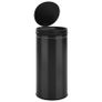Automatic Sensor Dustbin 80 L Carbon Steel Black Image 5