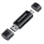 4-in-1 Multi function USB TYPE-C Card Reader External Storage Black Stretch for Memory Stick USB 2.0 Mini SD TF Card Reader Image 4