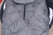 Under Armour Pronto Hooded Long Sleeve Puffer Jacket Kids XL Smokey Grey