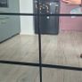 black framed mirror Image 3