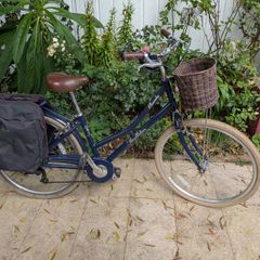 Pendleton Blossomby 26" Girls' Town Bike, Navy