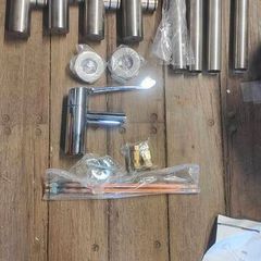 stainless steel traps and tap
