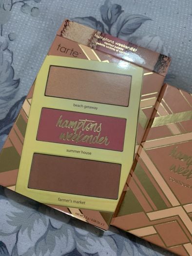 Tarte Hampton's weekenders contour palette BNIB