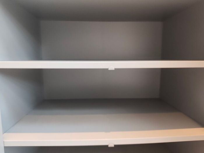 IKEA HAUGA grey high cabinet