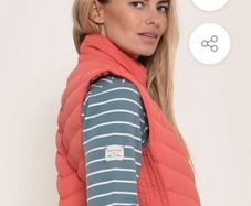 Brakeburn coral gilet UK12