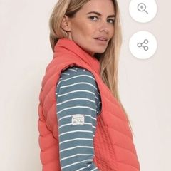 Brakeburn coral gilet UK12