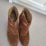 Brown suede ankle boots Image 4