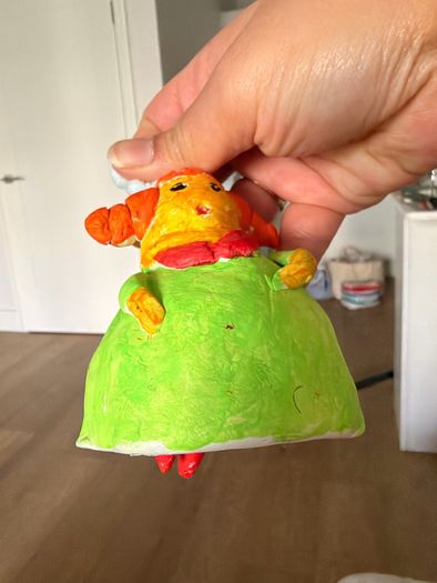 Hanging Doll made of Clay