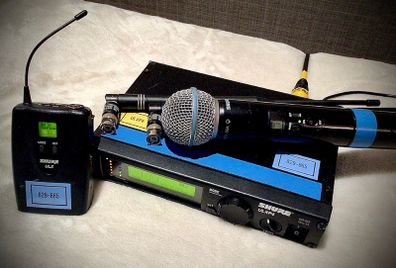 Shure ULXP4 Wireless system with BETA 58 microphone