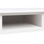 Writing Desk White 110x45x76 cm Wood Image 8