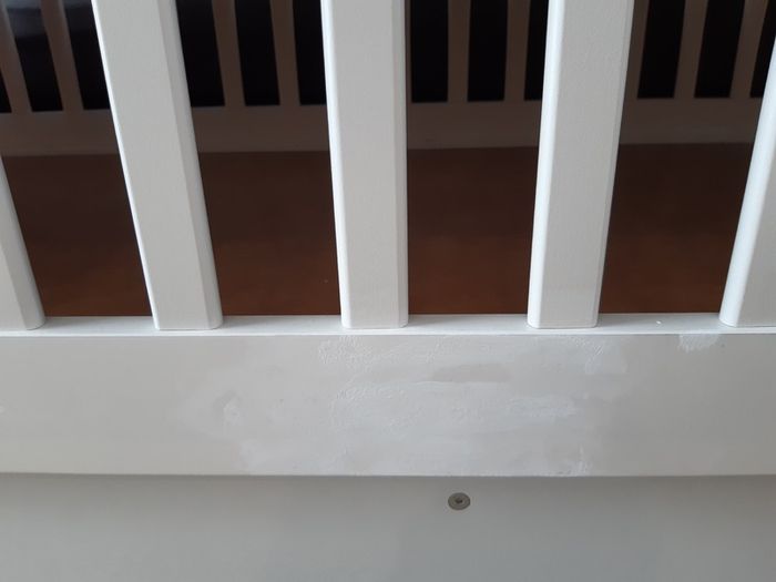Ikea Stuva crib and Ikea Skonast mattress