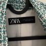 zara blazer tweed Image 3