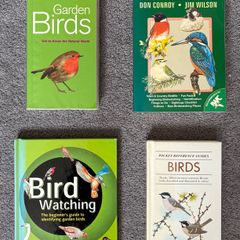 Bundle of 4 bird watching books