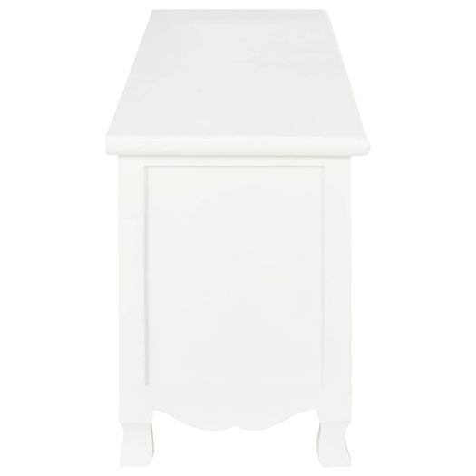 TV Cabinet White 120x30x40 cm Wood