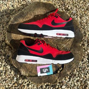 Nike Air Max 1 Ultra Red Mesh Black Suede