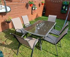 Garden table and chairs