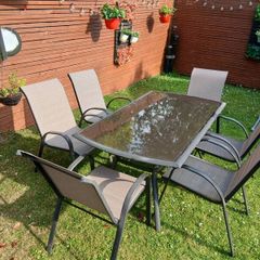 Garden table and chairs