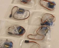 10x SG90 Micro Servo Motors (180 & 360) - Untested/Spares