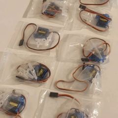 10x SG90 Micro Servo Motors (180 & 360) - Untested/Spares