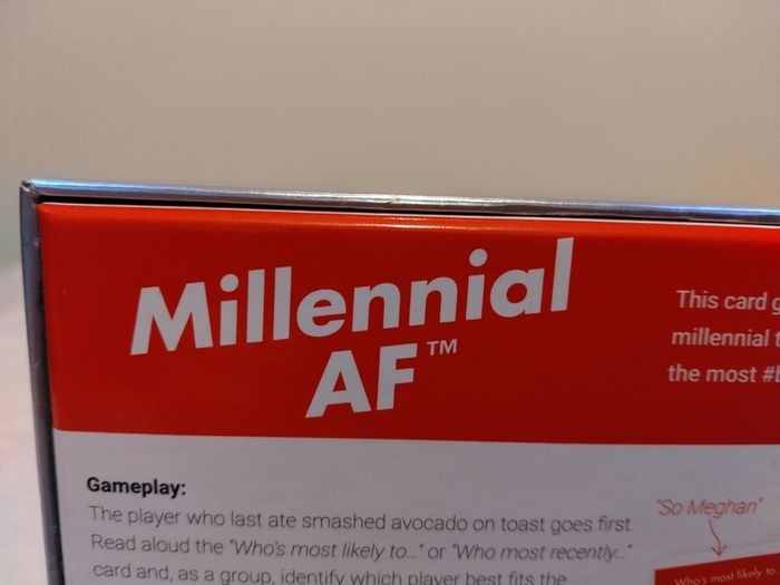 Millennial AF Card Game