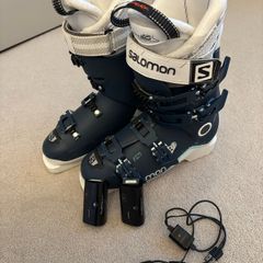 Salamon Ladies Ski Boots 26-26.5 UK7.5-8 with heaters
