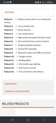 Infrared Sauna