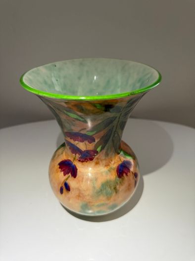 Royal Doulton (8025A & D6276) Wisteria Vase 1949 - Rare Form
