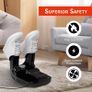 Boots Dryer, Electric Foot Warmer with Timer Shoe Adjustable Odour Eliminator Damp and Wet Remover Foldable Quick Dryer Electric Shoe Dryer for Drying Shoes Boots Gloves Socks Image 5