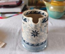 Eden Pottery Jug 'Galway Hooker'
