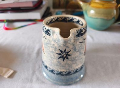 Eden Pottery Jug 'Galway Hooker'