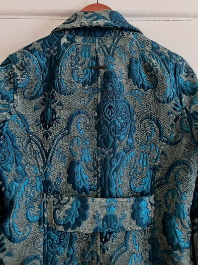 DKNY Size 10-12 Ladies Teal Coat