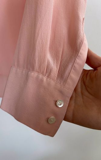 J Crew silk long sleeve blouse