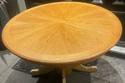 Gorgeous Very Solid Circular Extendable Kitchen Dining Table - Can Deliver