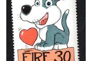 1999 Ireland Love Commemorative Stamp (Dog) Stamp Mint Never Hinged (MNH)