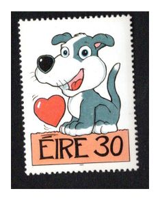 1999 Ireland Love Commemorative Stamp (Dog) Stamp Mint Never Hinged (MNH)