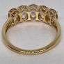 Yellow Gold Pink Morganite 5 Stone Ring Image 2