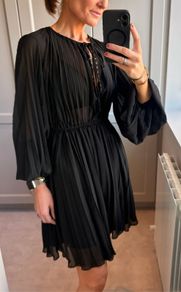 Zara black dress, new with tags