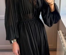 Zara black dress, new with tags