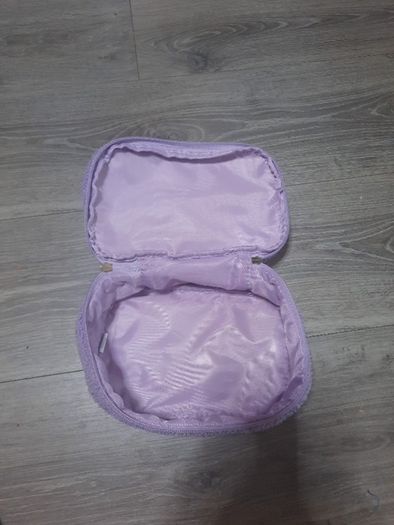 purple borg make up case