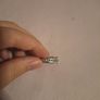 silver plated ring Image 2