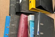 Used folders x 10